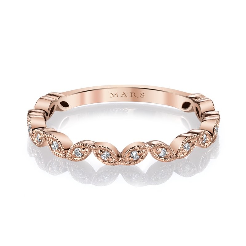 MARS Stackable Ring, 0.08 Ctw.
