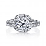 MARS 25563 Diamond Engagement Ring 0.95 Ctw.