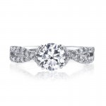 Diamond Engagement Ring 0.46 ct tw