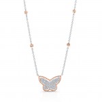 18K Butterfly Necklace