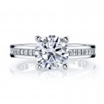 Diamond Engagement Ring, 0.53 ct tw