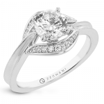 THE HALO CROWN ENGAGEMENT RING ZR2328