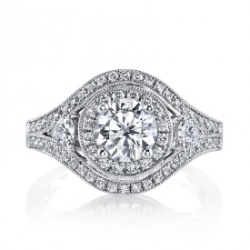 Diamond Engagement Ring 0.68 ct tw