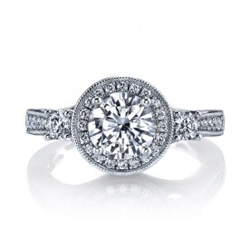 Diamond Engagement Ring 0.76 ct tw