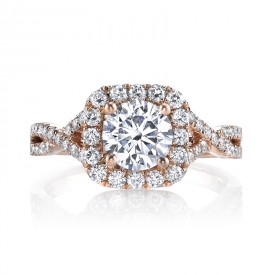 MARS 25560 Diamond Engagement Ring 0.58 Ctw.