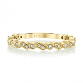 MARS Stackable Ring, 0.15 Ctw.

