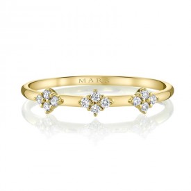 MARS Stackable Ring, 0.11 Ctw.