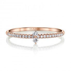 MARS Stackable Ring, 0.13 Ctw.