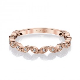 MARS Stackable Ring, 0.08 Ctw.