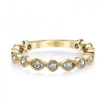 MARS Stackable Ring, 0.38 Ctw.
