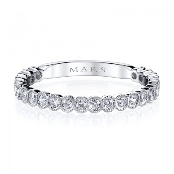 MARS Stackable Ring, 0.34 Ctw.